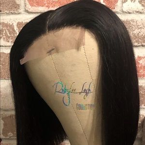 10inch Straight Lace Closure Wig